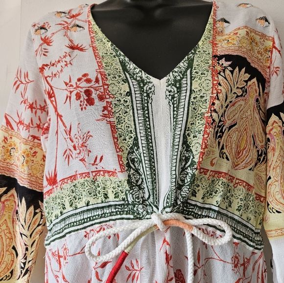 Desigual Ethnic Kaftan Blouse "Mantua" - Picture 4 of 9